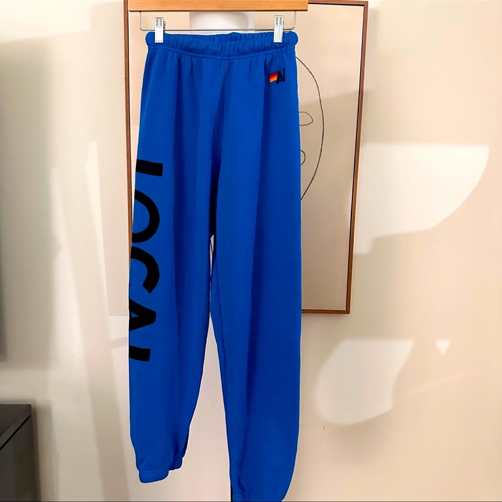 NWT💙AVIATOR NATION💙Royal Blue Sweatpants Joggers